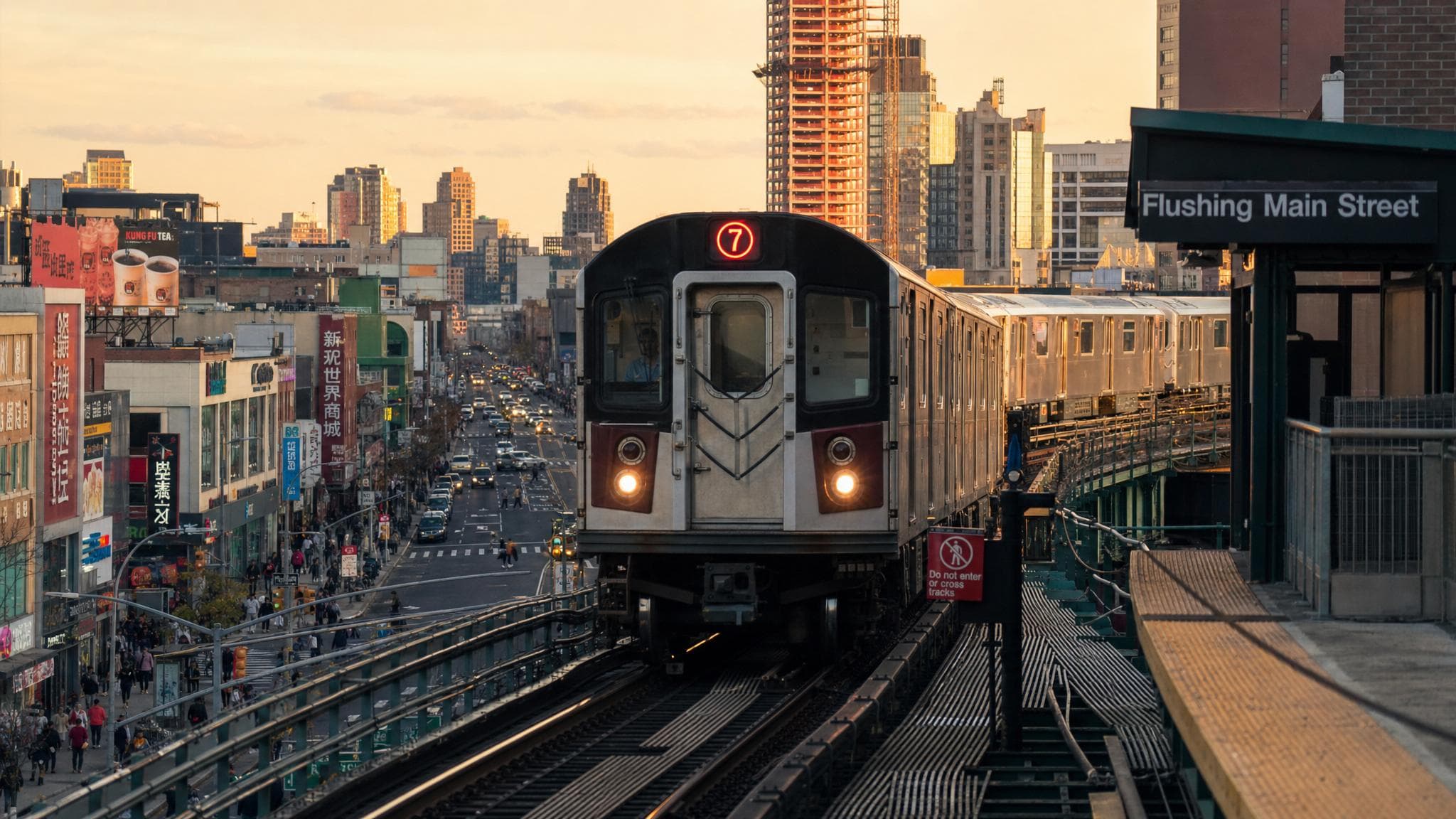7 Train Cannabis Near Flushing Main Street